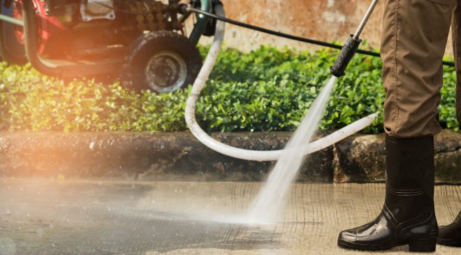 commercial pressure washing calgary